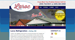 Desktop Screenshot of larocrefrigeration.com